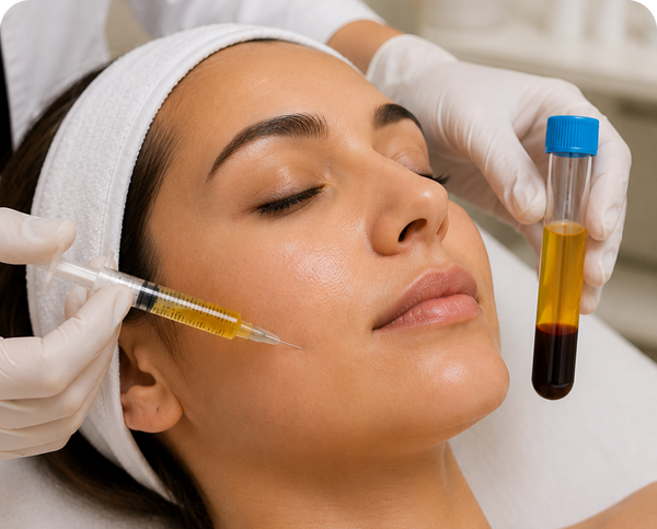 PRP with Face Microneedling